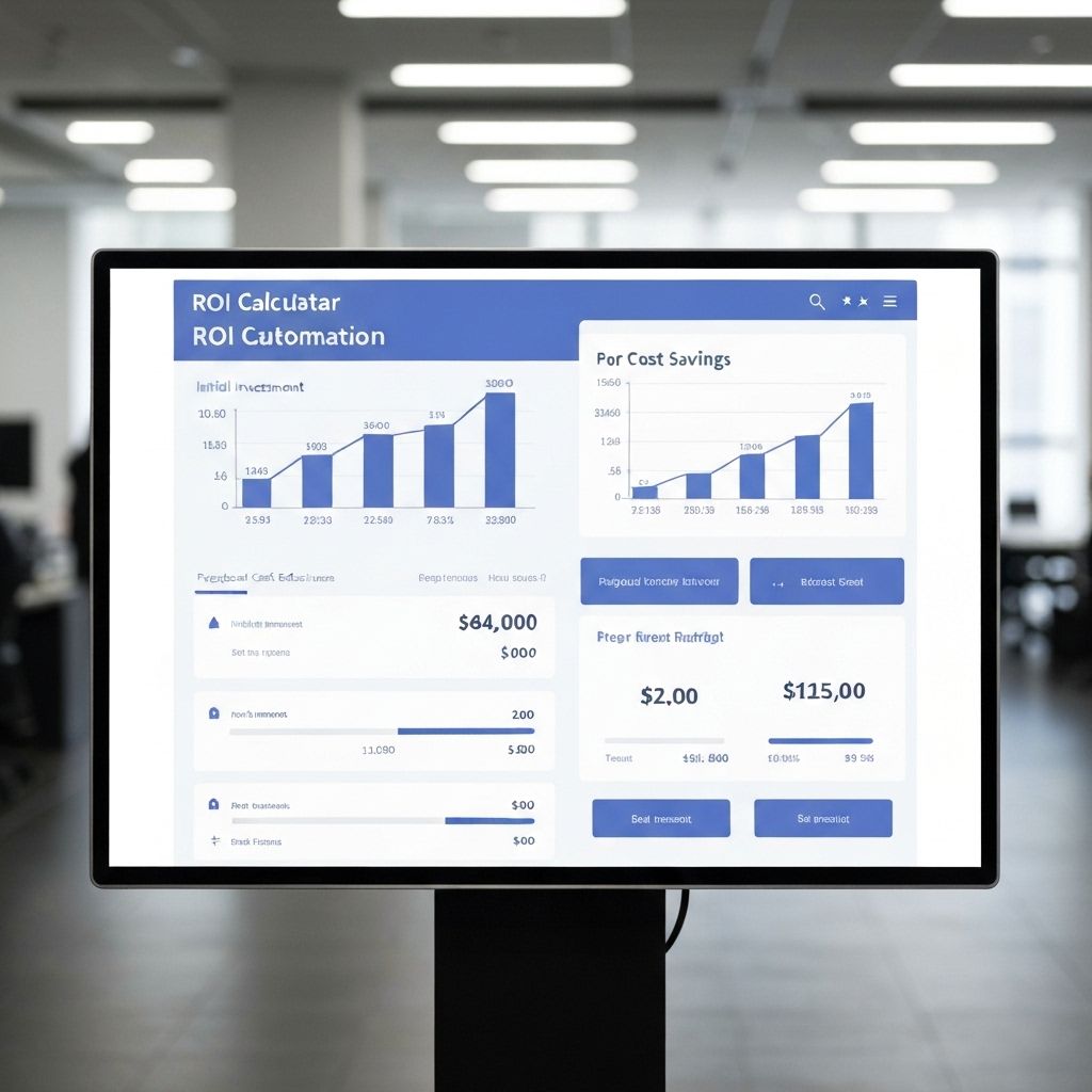 ROI Calculator for business automation